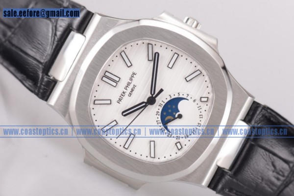 Patek Philippe 1:1 Replica Nautilus Watch Steel 5730A-001 White